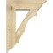 Ekena Millwork Balboa Traditional Rough Sawn Bracket w/ Offset Brace, Douglas Fir, 8"W x 26"D x 34"H BKT0806X26X34BOA01RDF - alternate 3
